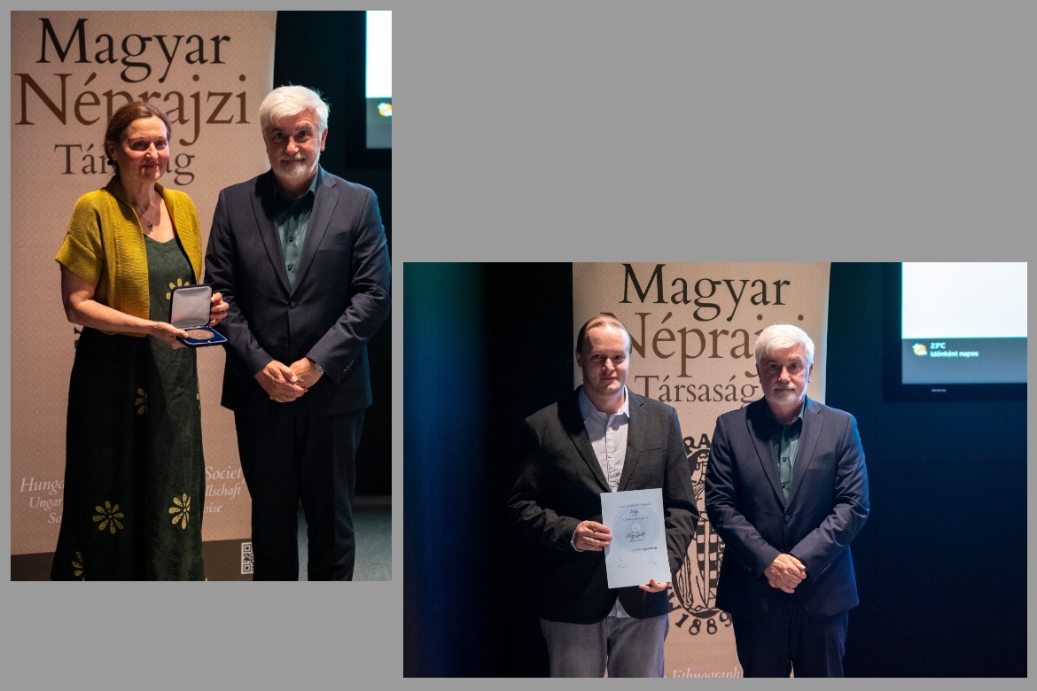 Kutatóink a Magyar Néprajzi Társaság kitüntetettjei között