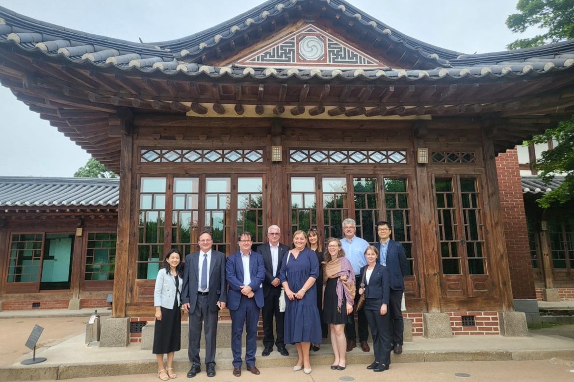 Balogh Balázs főigazgató szakmai útja Dél-Koreában