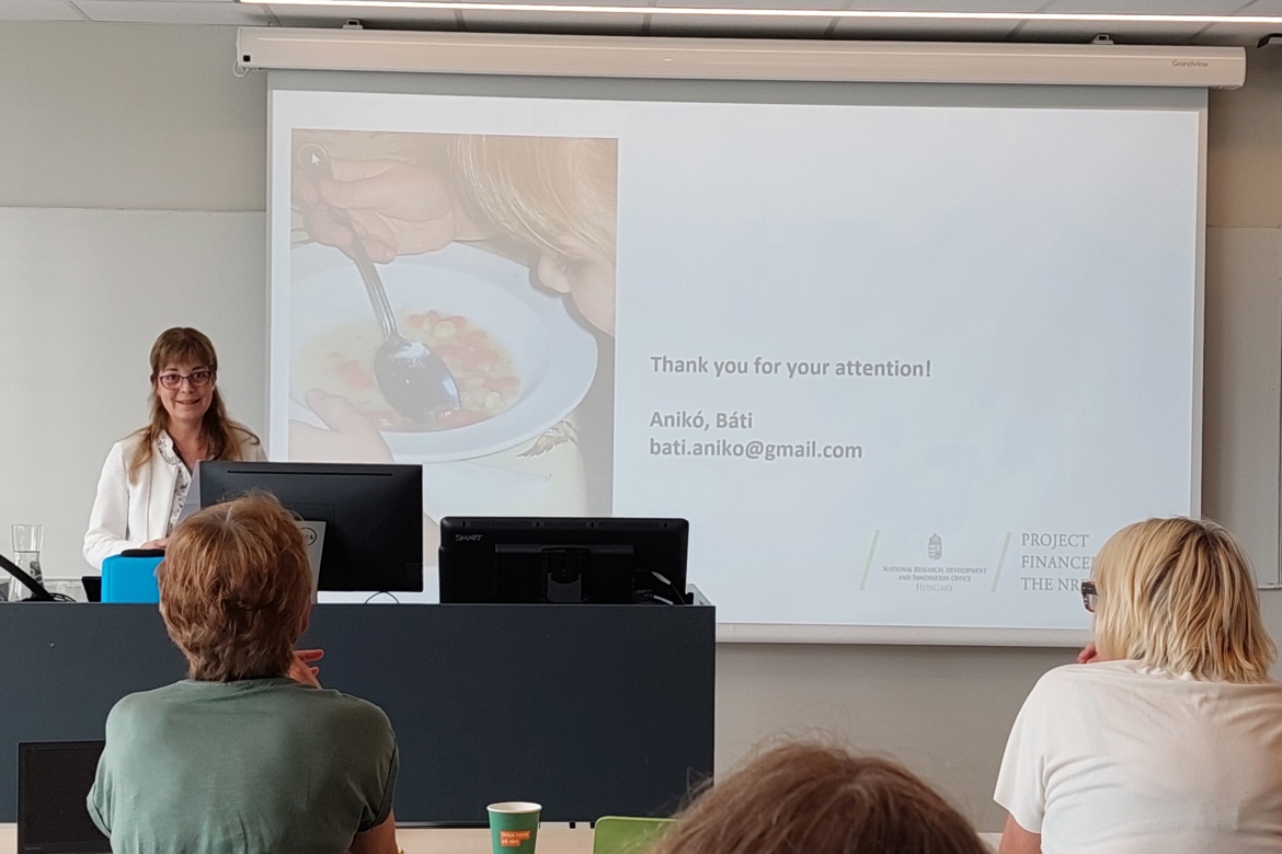 Munkatársaink előadásai a Norvégiában megrendezett, Conference on School Meals című nemzetközi konferencián